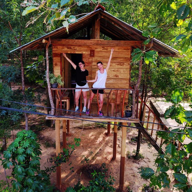 Ferienwohnung Angry Birds Tree House Habarana Exterior foto